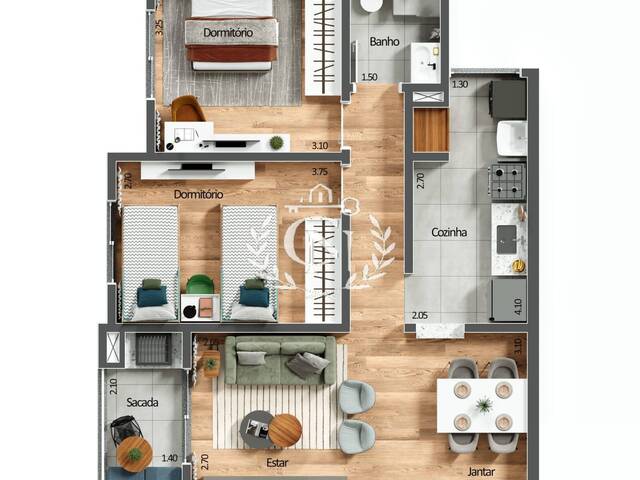 Apartamento para Venda em Tremembé - 4